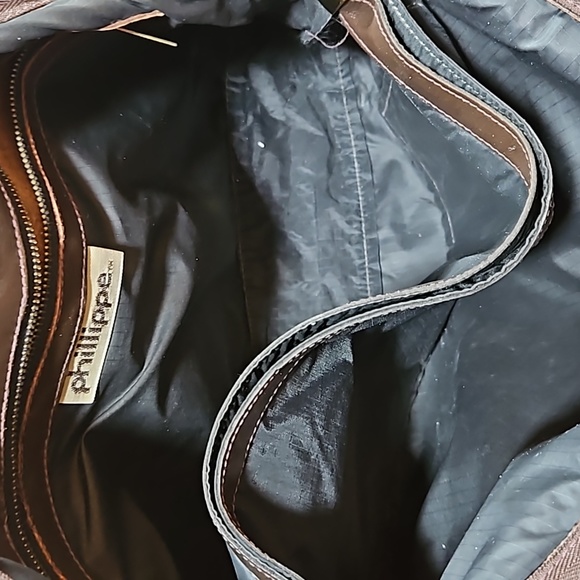 Brown suede philippe bag - Picture 6 of 6